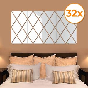 Zidne nalepnice ogledala (32 komada) | WALLGEM