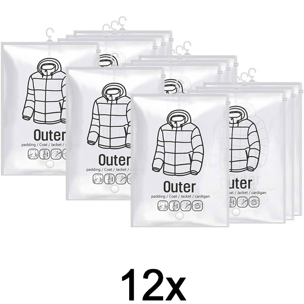 3x Viseće vakuumske kese za odlaganje – (4 kom) | VACUHANG